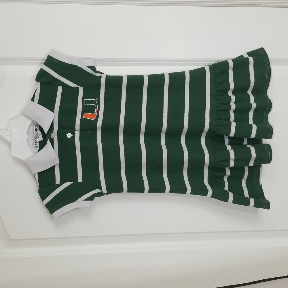 UM Oxford Collard Polo Dress 6x Girls